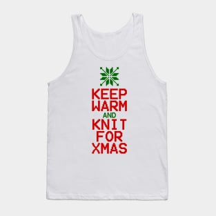 Keep Warm and Knit for Xmas Tank Top